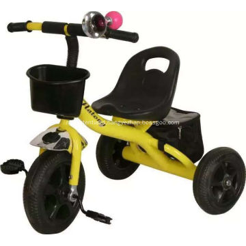 New Plastic and Steel Frame Baby Tricycle